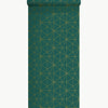 METRO PRISM WALLPAPER TRIANGLE GEOMETRIC WOW037 GOLD / EMERALD GREEN LUXURY