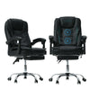 Luxury Office Computer Massage Chair Gaming Swivel Recliner Leather Executive