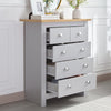Modern Chest of Drawers Bedside Cabinet Wooden Storage Bedroom Furniture Home
