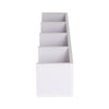 Modern Wall Mount Storage Shelf CD Media Storage Rack Wooden 4 Unit Practical