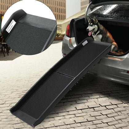 Pet Dog Ramp Car Truck SUV Backseat Travel Folding Portable step Ladder Stairs