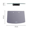 Tempered Glass Floating Shelf Wall Mount For Consoles/DVD players/TV Accessories