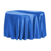 120" Inch Round Satin Tablecloth Wedding Party Table Cover Cloth Decor Baby