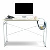 Corner Computer Desk PC Laptop Table With Side Storage Home Office Study Desk