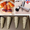 12Pcs Stainless Steel Pastry Cream Horn Cone Shape Bread Cake Mould Baking UK