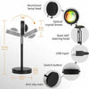 LED Sunset Lamp Projector USB Atmosphere Desk Night Light, Rainbow Neon Lights
