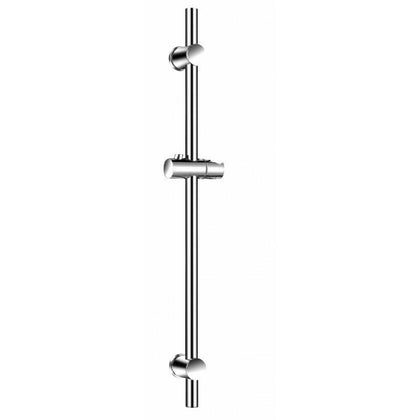 Modern Chrome Shower Riser Rail Shower Head Holder Adjustable Bar Rack