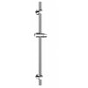 Modern Chrome Shower Riser Rail Shower Head Holder Adjustable Bar Rack