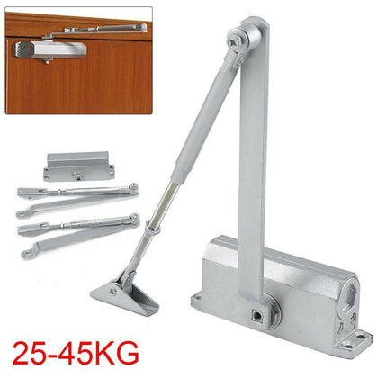 Heavy Duty 25-45KG FIRE RATED DOOR CLOSER Adjustable Self Automatic Closing
