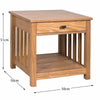 Lamp Table 1 Drawer End Hallway Cabinet Side Desk Bedroom Furniture