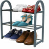 3 Tier SHOE RACK Stand Storage Organiser Compact SPACE SAVE Shelf