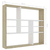 Stylish Display Shelf Space Saving Floating Wall Shelves Bookshelf Storage Unit