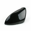 Gloss Black Wing Mirror Cover Caps Casing For VW Golf Mk7 Mk7.5 R GTI 2014-2018