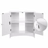 Bathroom Cabinet Single Double Door Wall Mounted Cupboard Bedroom Storage Unit