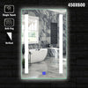 Bathroom Mirror Light up Large Wall led Mirror illuminated Heated With Bluetooth