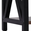 Retro Chest of Drawer Bedside Table Cabinet Storag Bedroom Furniture Metal Frame