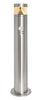 PIR LED Bollard Garden Lamp Post Stainless Steel Outdoor Motion Sensor Light