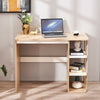 Computer Desk Home Office Student Working Study Writing PC Table with Book Shelf
