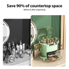 Large Dressing Table 2 Drawer Makeup Cosmetic Organiser Box Tidy Storage Case UK
