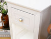 Mdf Bedside Table with Drawer and Shelf Cabinet Storage Unit - 28 x 31 x 45cm