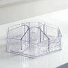 7 Compartment Clear Cosmetic Makeup Brush Holder Display Organizer Acrylic Case