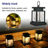 Waterproof LED Solar Powered Hanging Lantern Lights Outdoor Garden Table Lamp