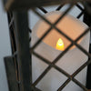 Solar Powered LED Hanging Candle Lantern Light - Waterproof Garden Outdoor