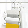 Clothes Pants Trouser Hanger,Multi Layer Storage Rack Closet Space Saver S Shape