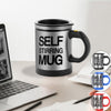 Self Stirring Mug Birthday Present Home Office Mixing Tea Coffee XMAS GIFT UK