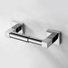Square Modern Bathroom Toilet Roll Holder in Chrome Wall Mounted Design uk