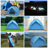 2-3 Man Person Pop-Up Tent Camping Automatic Double Layer Festival Fishing Beach