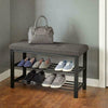 Neatfreak Shoe Storage Bench Rack with Foam Padded Cushion Seat