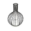Retro Table Lamp Geometric Wire Industrial LED Light Bulb Bedside Desk Light UK