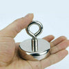 2Pack Heavy Duty Clamping Magnet Hook and Eyebolt Neodymium Strong Magnet Hooks