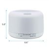500ML Aroma Diffuser Ultrasonic Air Mist Humidifier Purifier Remote Black Friday