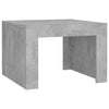 Small Side Table Grey Modern Bedside Nightstand Coffee Tea Cocktail Snack Wood