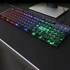 LED RGB Backlight Mechanical Keyboard USB Wired Gaming For PC Computer Laptop UK