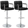 Miami Bar Stools Faux Leather Gas Lift Modern Breakfast Kitchen Barstool Swivel