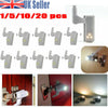 1/20X LED Smart Sensor Light Kitchen Cabinet Closet Cupboard Wardrobe Hinge Lamp