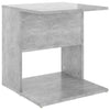 Side Table Coffee Chipboard Living Room Easy Assemble Square Clean Compartments