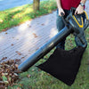 Black Garden Leaf Blower Bag Shredder Collection Sack Vacuum Storage Replacement