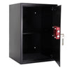 LARGE HIGH SECURITY SECURE KEYS STEEL SAFE HOME OFFICE SAFETY BOX 7 LEVER LOCK