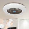 Modern Ceiling Fans LED Light Adjustable Wind Speed Dimmable IR Remote Control