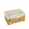 Natural Rattan Laundry or Hamper Storage Basket Linen Bathroom Shelf Basket