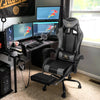 JL Comfurni Racing Gaming Home Office Chair Swivel Sports Computer Desk Recliner