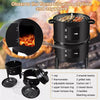 Smoker BBQ Grill Charcoal Barbecue Garden Outdoor Patio Camping Cooking Firepit