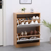 2 Drawer Shoe Storage Cabinet Cupboard Rack Shelf Footwear Organiser Shoes Stand