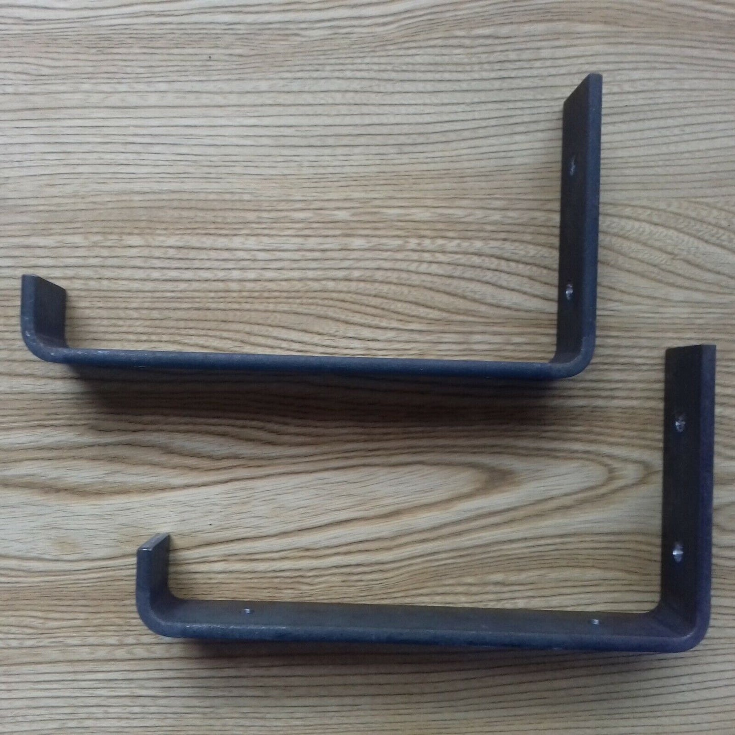 Board Shelf Brackets Heavy Duty Industrial Rustic Handmade