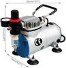 ESSGOO Professional 3 Airbrush Kit With Air Compressor Dual-Action Hobby Spray