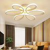 Modern Flower Shaped LED Ceiling Light Chandelier Lamp Home Lights Living Room